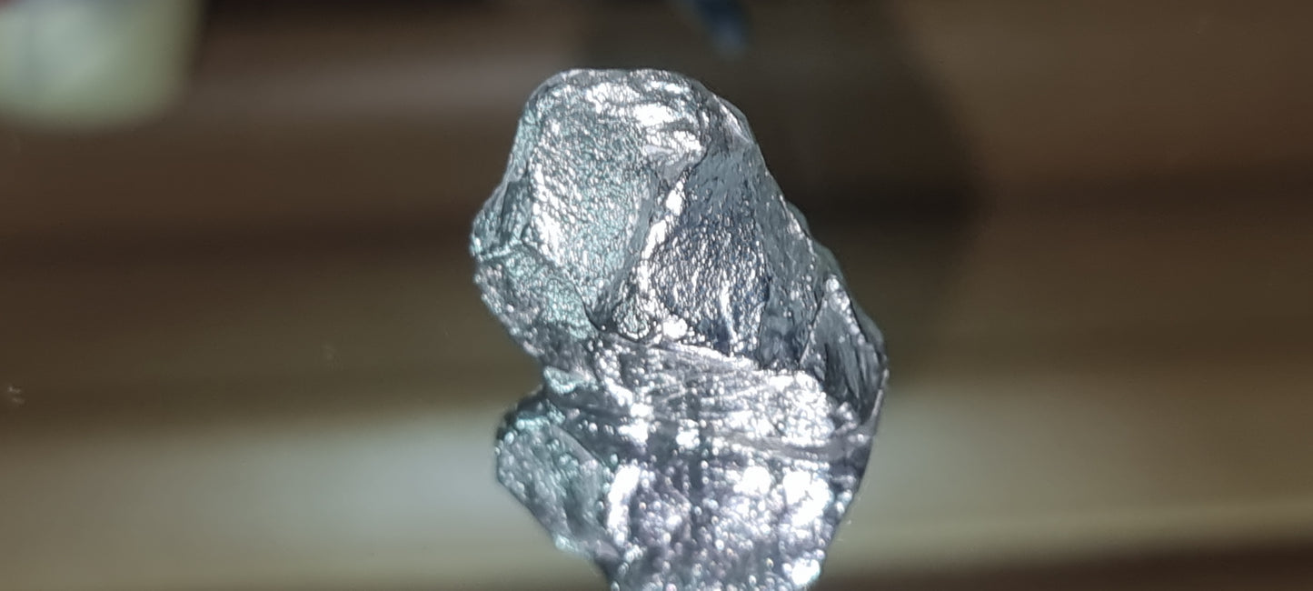 Bespoke Hand Poured Fine Silver Rock