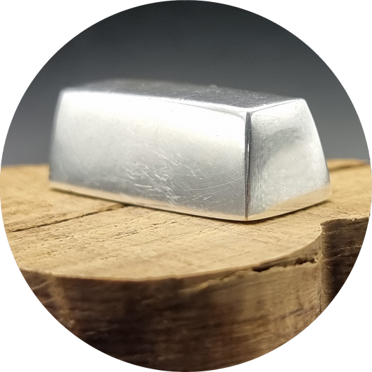 999 Fine Silver Hand Poured Bar